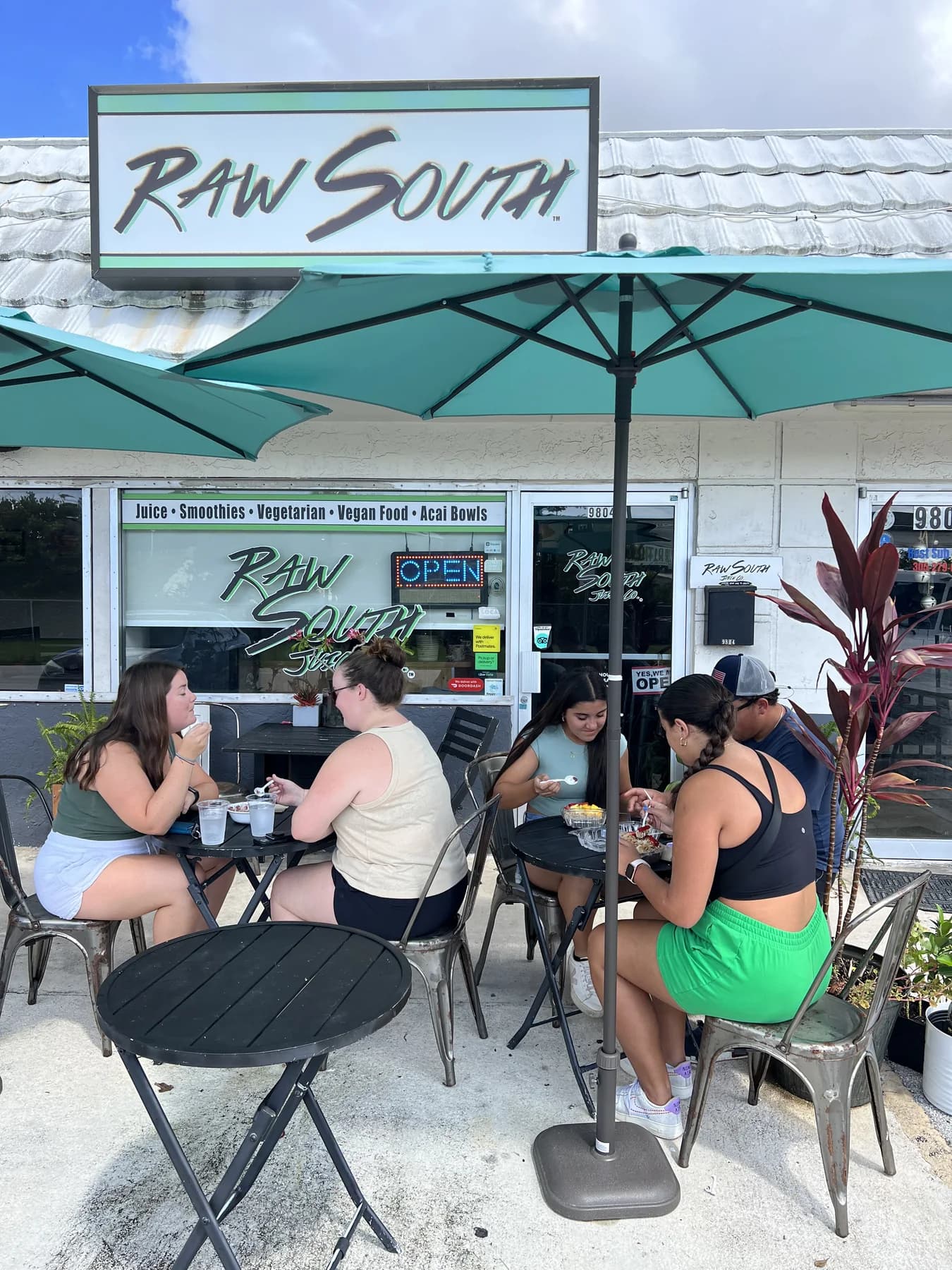 People gathered in a community-first Raw South moment.